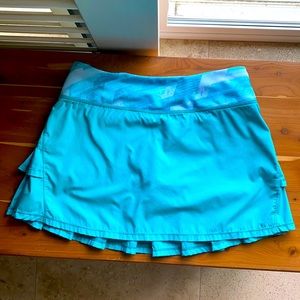 Ivivva tennis skirt w ruffle size 12